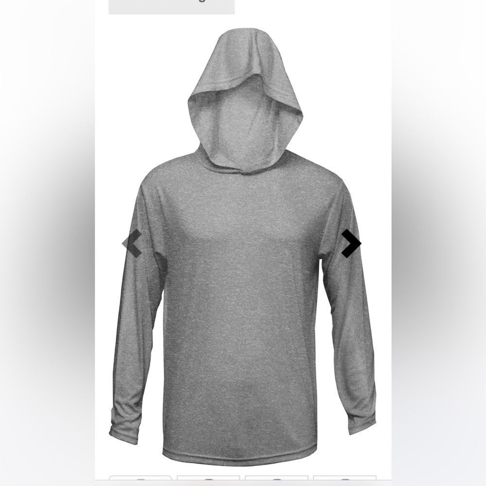 BAW XT106 Adult Xtreme-Tek Long Sleeve Hood Green 2XL NWT and in‎ packaging